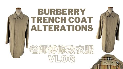 burberry trench tailor license